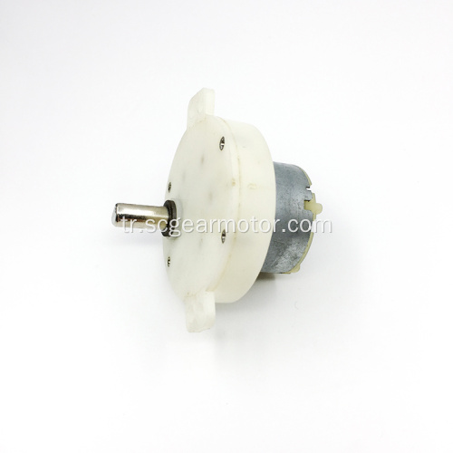 JS-50 plastik dişli eşleşmesi RF500 DC motor